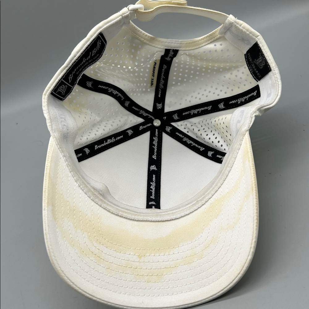 Branded Bills White Golf Hat Performance 500 - Picture 6 of 7
